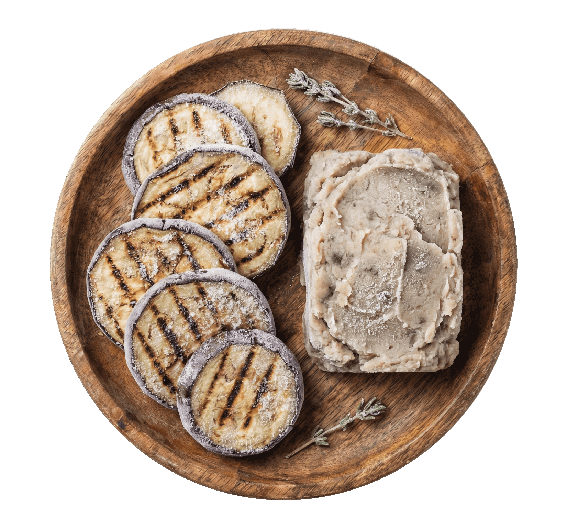 Frozen Grilled Eggplant